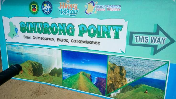 binurong point_signage-catanduanes